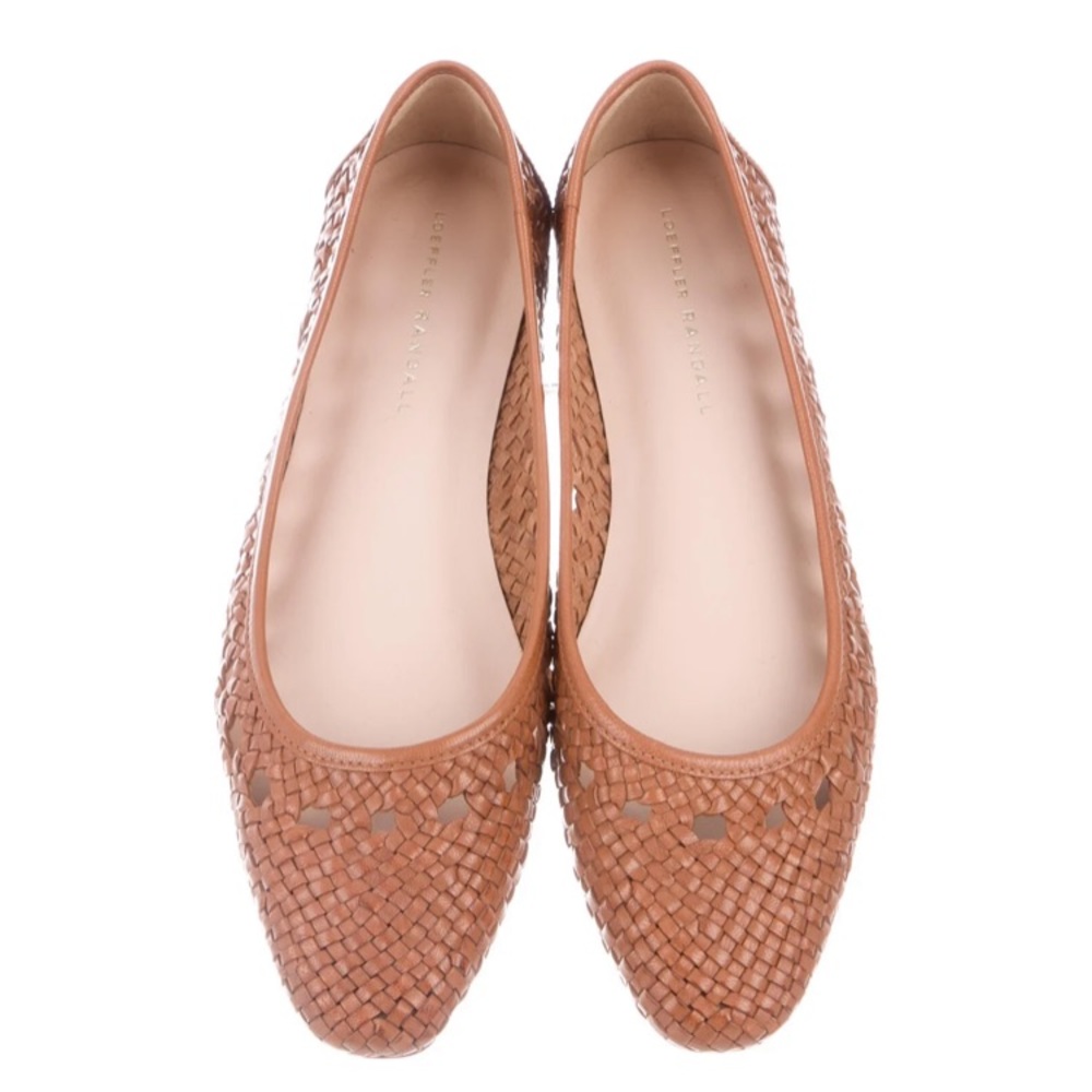 Loeffler Randall woven ballet flats, new not worn